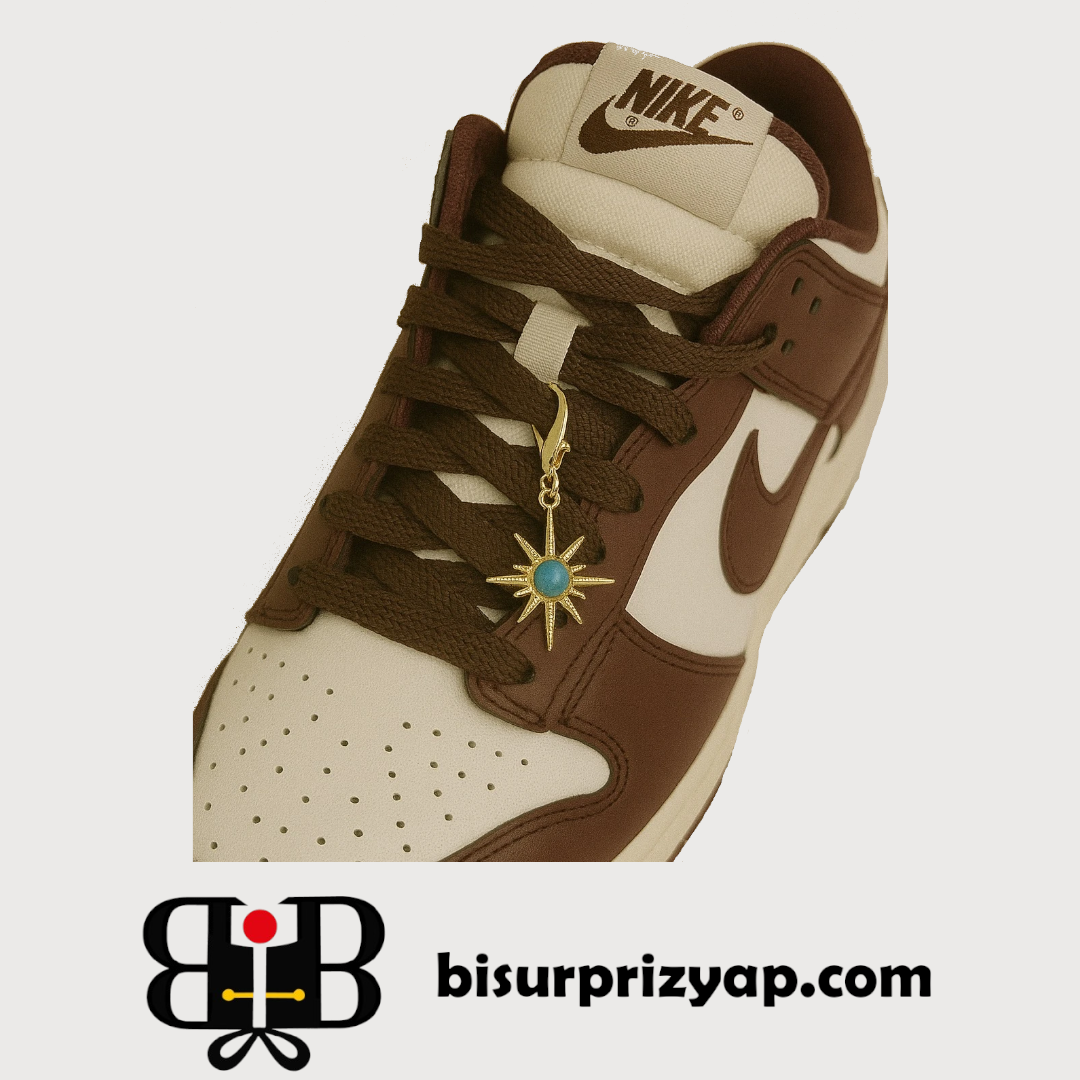 Ayakkabı Charm Mavi Kutup Yıldızı | Şık ve Zarif Ayakkabı Aksesuarı